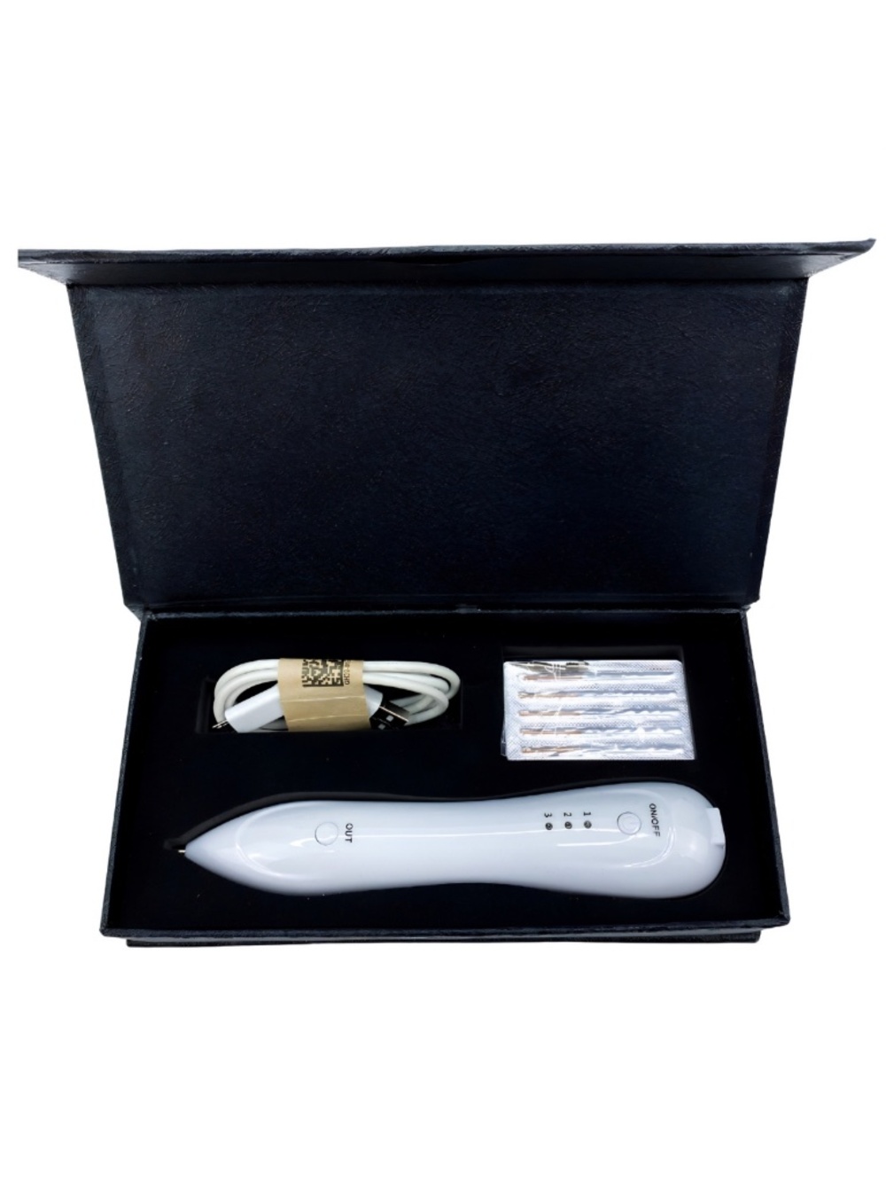 Skin Tag Tattoo Wart Mole Remover Beauty Tool 3 Laser Power Levels USB Charger